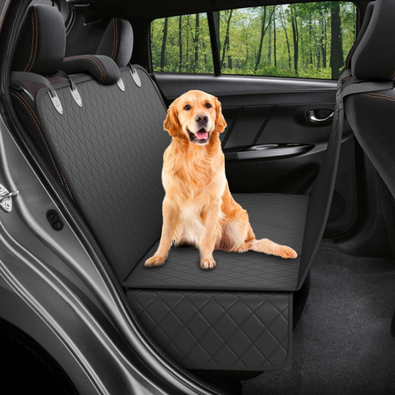 RideSafe™ Dog Car Seat Hammock – Waterproof, Protective & Travel-Ready