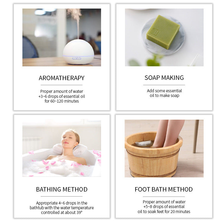 Tranquil Essence: Lavender Aromatherapy Oil Set