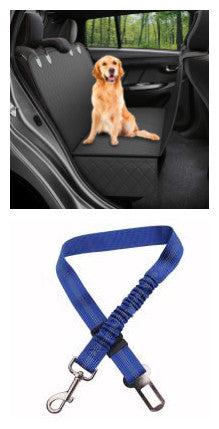 RideSafe™ Dog Car Seat Hammock – Waterproof, Protective & Travel-Ready