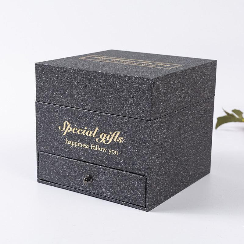 Rosavey Gift Bloom Box — Elegant Music & Flower Gift Packaging